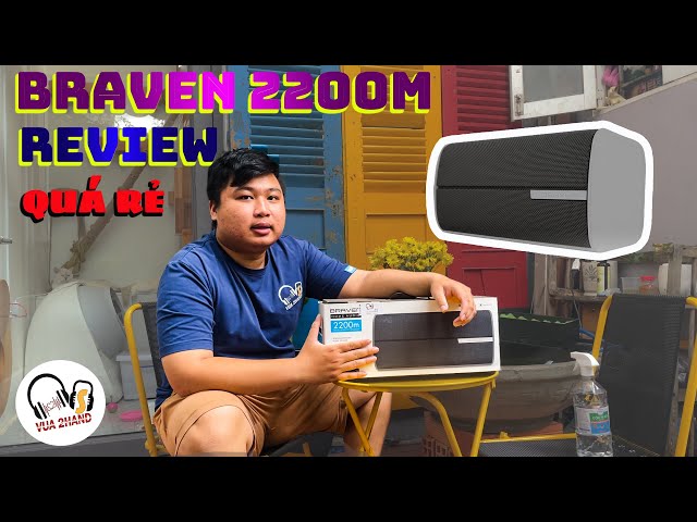 BRAVEN 2200M - REVIEW | con loa giá rẻ liệu có chơi lại xtreme 3 và onyx 7 ???