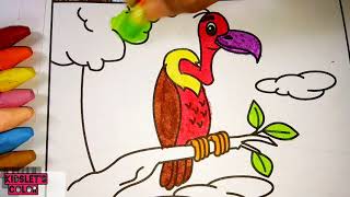 Eagle coloring for kids | Children's coloring pages | 😍Kidslet's color 🎨 Profile