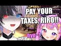 PAY YOUR TAXES RIRO!!