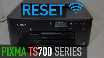 Canon PIXMA TS700 Reset !!