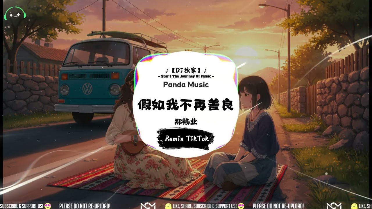 郑畅业 - 假如我不再善良 (抖音DJ版) Jia Ru Wo Bu Zai Shan Liang『假如有一天 我不再善良，一定是善良 让我受了伤。』【動態歌詞｜Pinyin Lyrics】