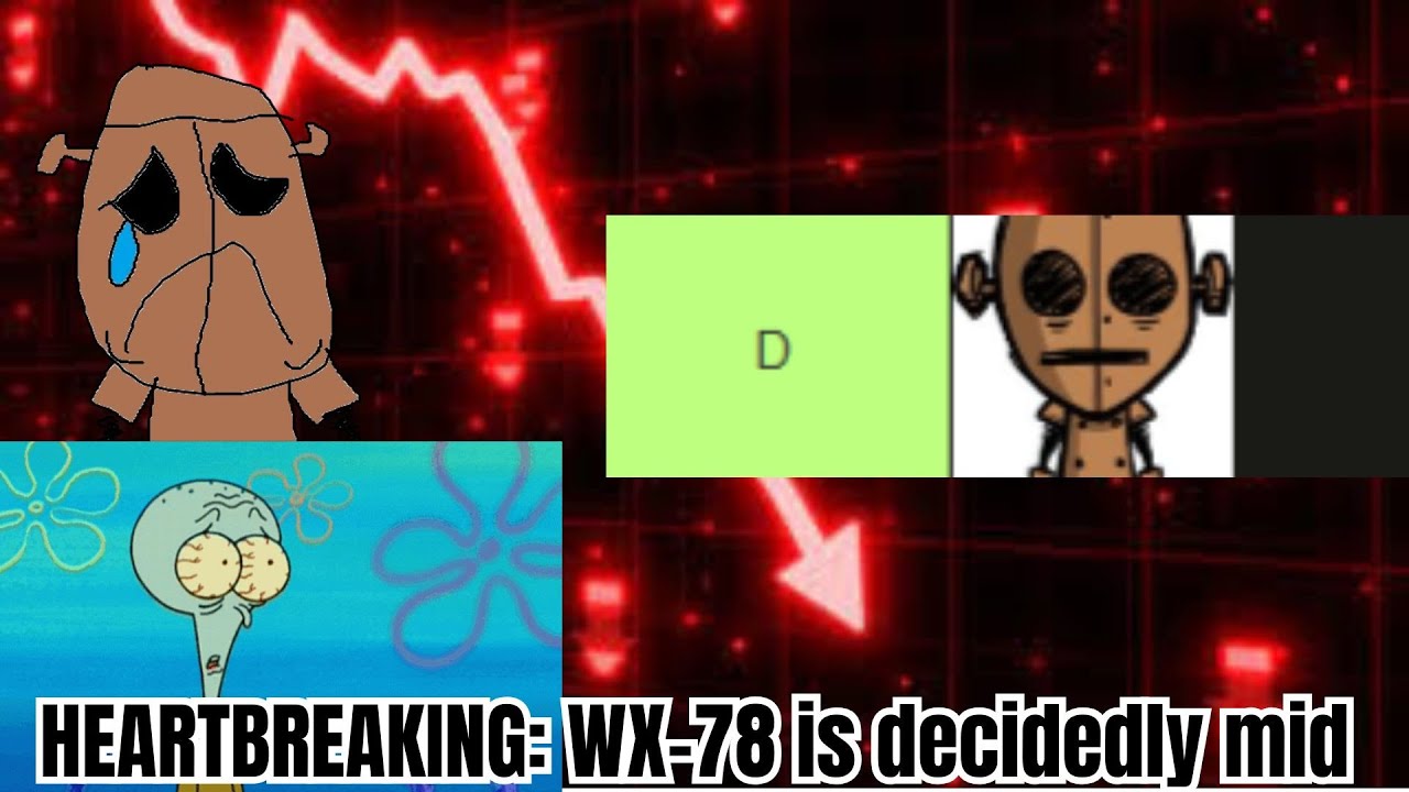 Why WX-78 is pretty mid and how they can fix WX for skill tree (Its literally like just the charge)