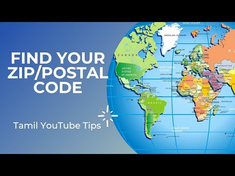 How to Find Zip / Postal Code தபால் குறியீட்டு இலக்கம் Search ur Postal code input the application