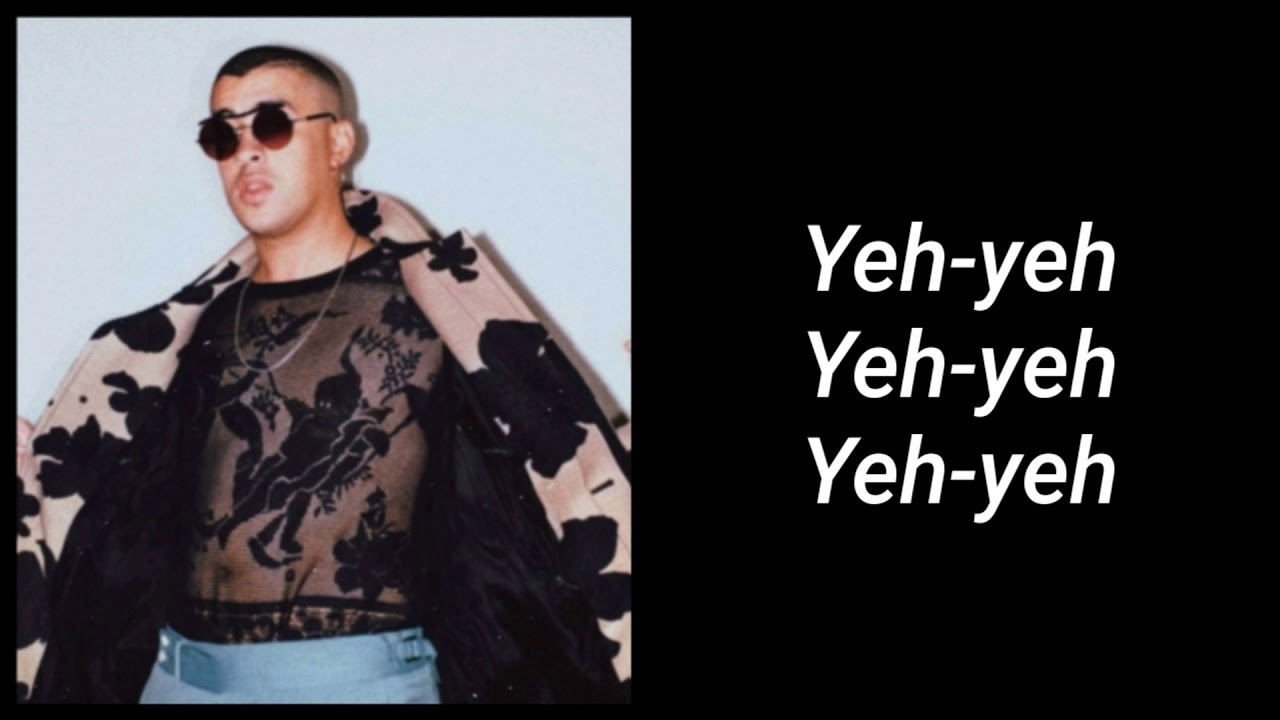 Ni Bien Ni Mal Bad Bunny (Letra) YouTube