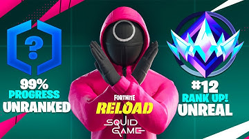 UNRANKED to UNREAL Speedrun *SQUID GAME*