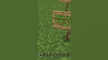 The Best Light Source In Minecraft #shorts #minecraft #subscribe #didyouknow #best #light