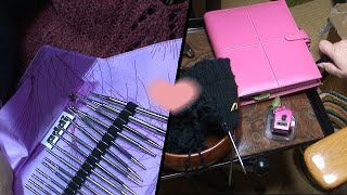 お気に入り輪針セット＆編み機トーク