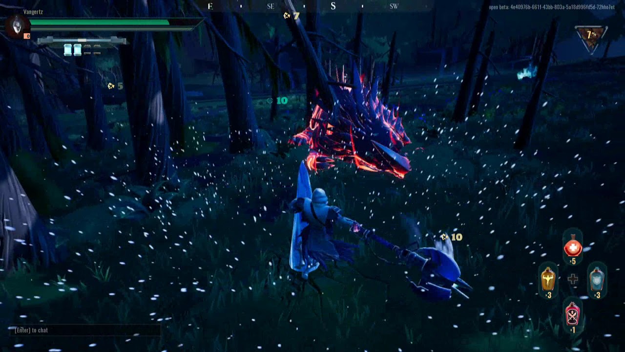 Dauntless 0.4.4 | Testing Ice Hammer on Bloodfire Embermane