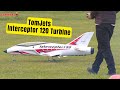 Tomjets interceptor 120 turbine sport jet  prowing show 2024