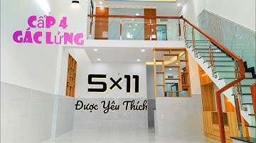 Mẫu nhà cấp 4 gác lửng | Nhà gác lửng đẹp