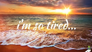 Daniel Santoro - i'm so tired... (Lyrics)