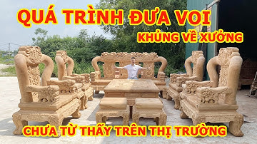 Minh Quốc Voi Tay 20 Khổng Lồ 🔴 Khủng Chưa Từng Thấy, Đánh Bay Mọi Đối Thủ | Đồ Gỗ Thiên Phú