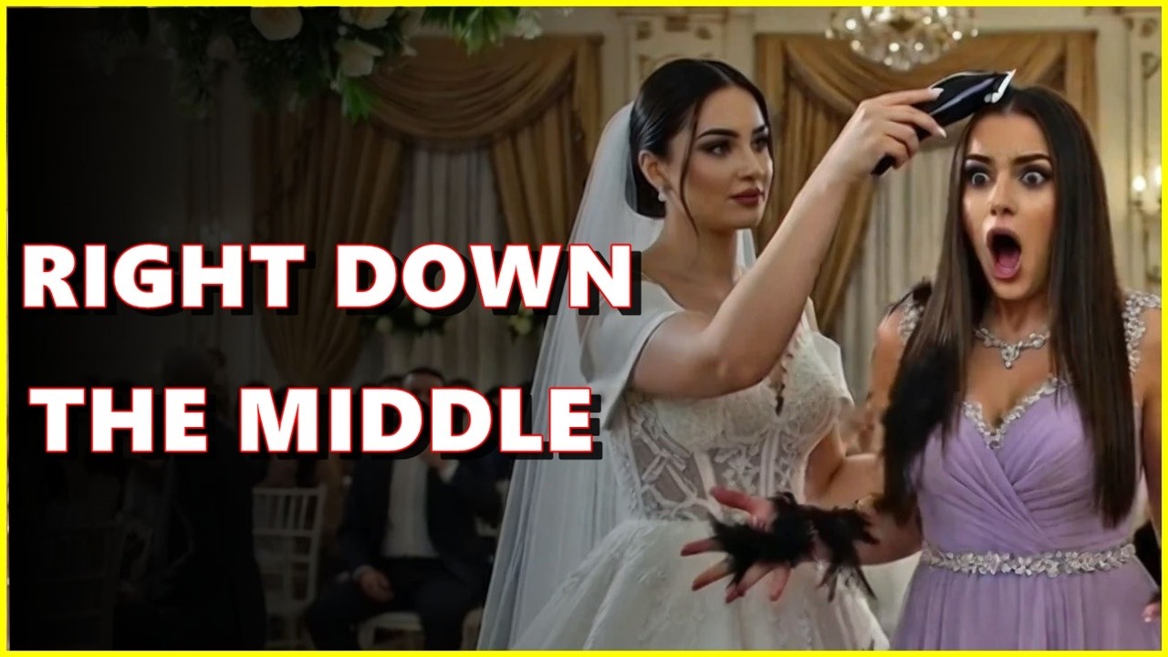 Она схватила мои машинки для стрижки на собственной свадьбе и побрила голову своей сестре на глаз...