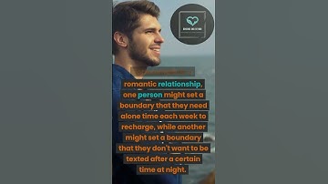#shorts "Setting boundaries for a healthier relationship 💕 Communication is key 🔑 #boundaries #love