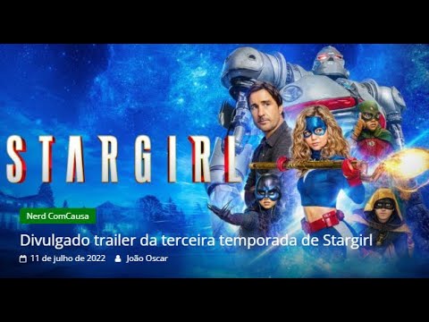 Divulgado trailer da terceira temporada de Stargirl