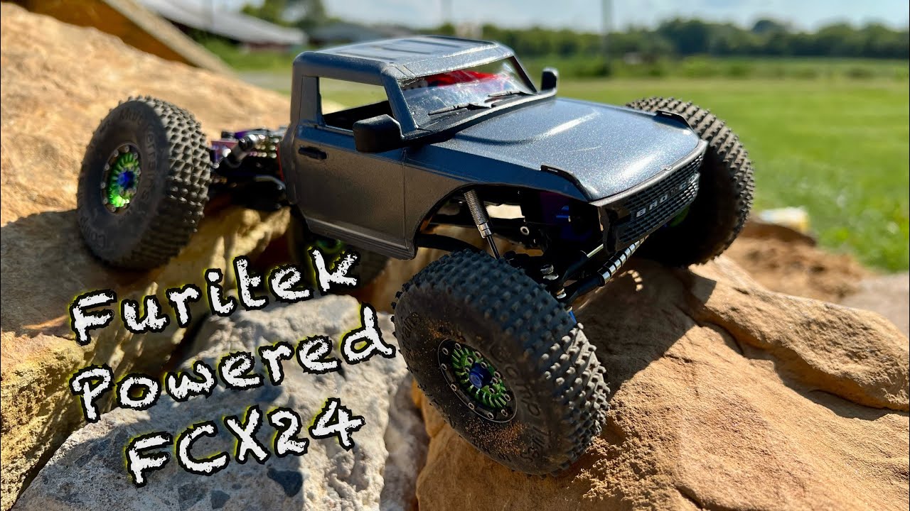 Furitek Micro Komodo FCX24 2FM Chassis! 4WS! Should you go Brushless? Speed & crawling comparison