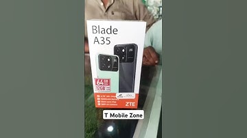 The Most Bizarre Phone: ZTE Blade A35#zteblade #zte #shorts