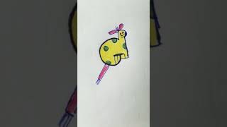Letter G into a picture How to drawing | step by step lean