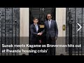 Rishi sunak furieux contre kagame concernant la vente de maisons destines aux migrants britanniques
