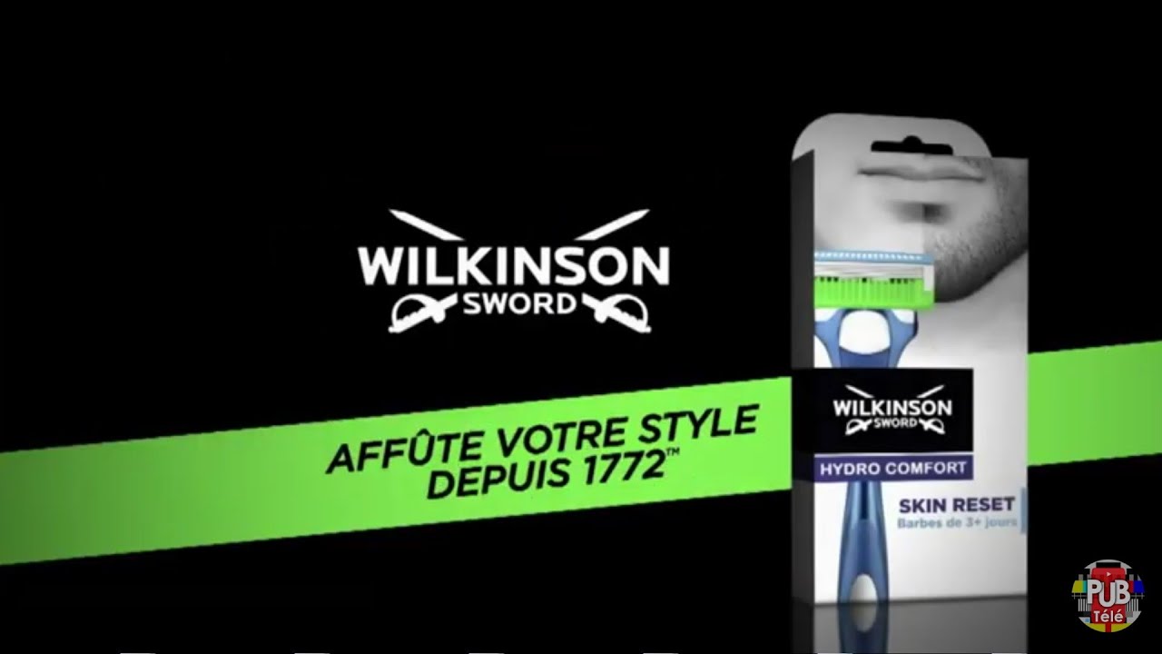 Musique pub Wilkinson Sword "affûte votre style depuis 1772" 2021