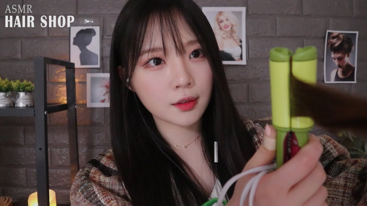 ASMR (rus.sub✔) Парикмахерская (Стрижка, массаж) Салон красоты RP
