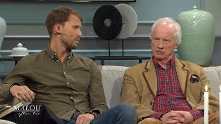 Loa Falkman om rubrikerna han helst vill glömma: ”En lögn kan du aldrig dem… - Malou Efter tio (TV4)