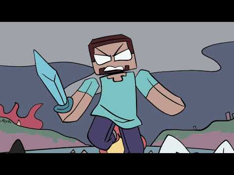 FNF VS Herobrine Reborn Danger INSTRUMENTAL Song 