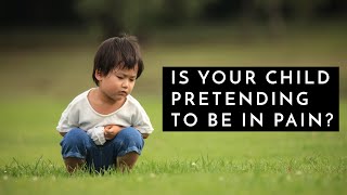 Is my child just pretending to be in pain? - Pediatric Podiatrist Georgina Tay, East Coast Podiatry