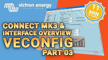 Victron VEConfig Connection & Interface Tutorial [UPDATED 2024]