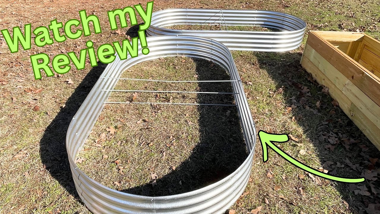 So impressed with these raised garden beds!