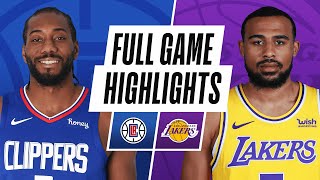 CLIPPERS at LAKERS | FULL GAME HIGHLIGHTS | December 13, 2020