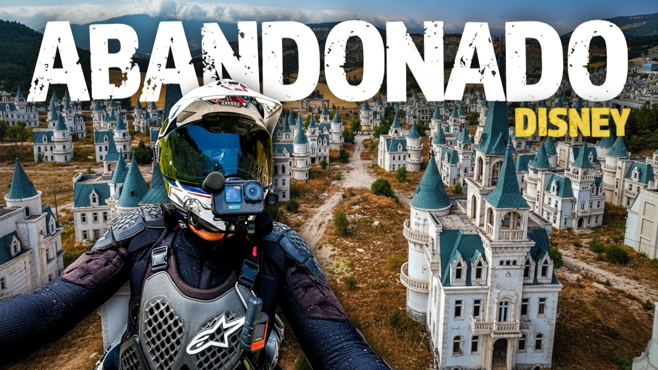 EL LUGAR MÁS SURREALISTA DE TURQUÍA | PUEBLO FANTASMA DISNEY | La VUELTA al MUNDO en MOTO | S1E03