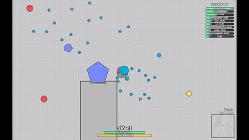 Diep.io - 470k+ with Spreadshot (0 bullet speed)