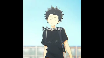 A Silent Voice ASV Shoya Ishida Angst Edit Asilentvoice Asilentvoiceedit Shoya Shoyaishida 