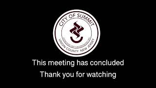 Summit Common Council Meeting (Reorg): January 6, 2026 LIVE