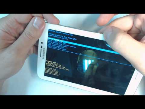 Video: ¿Cómo reinicio mi Samsung Galaxy Tab 3?