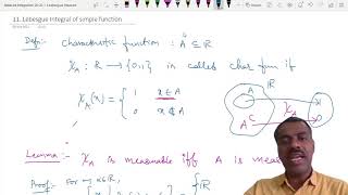 Measure and Integration 11 - Lebesgue integral of simple function