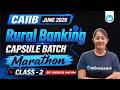 CAIIB June 2026 | Elective Rural Banking Capsule Batch | Class 2 | Rural Banking Marathon Oliveboard