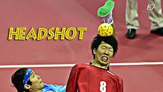 Headshot Gila & Lucu di Sepaktakraw | HD