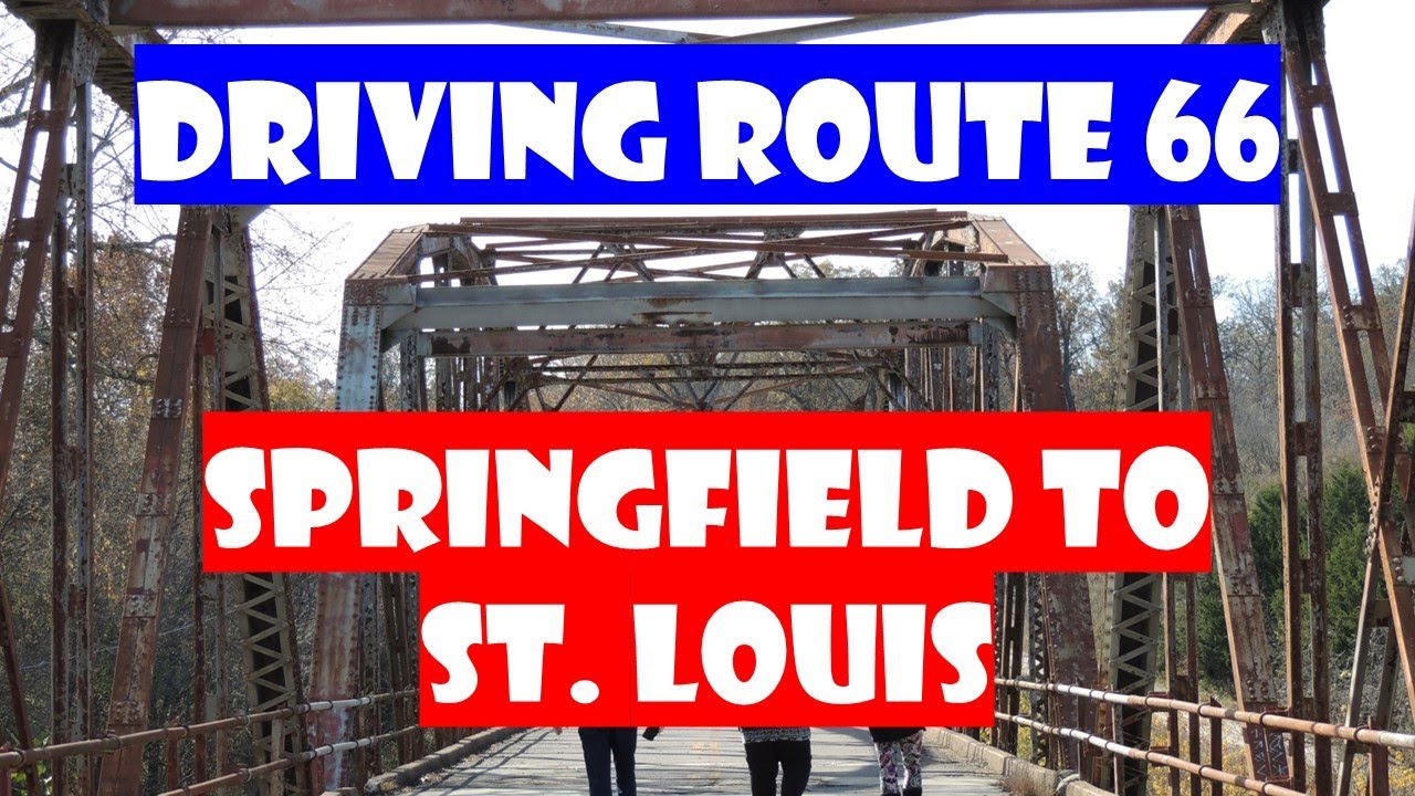 Route 66 Springfield, MO to St. Louis, MO Time Lapse of Mother Road