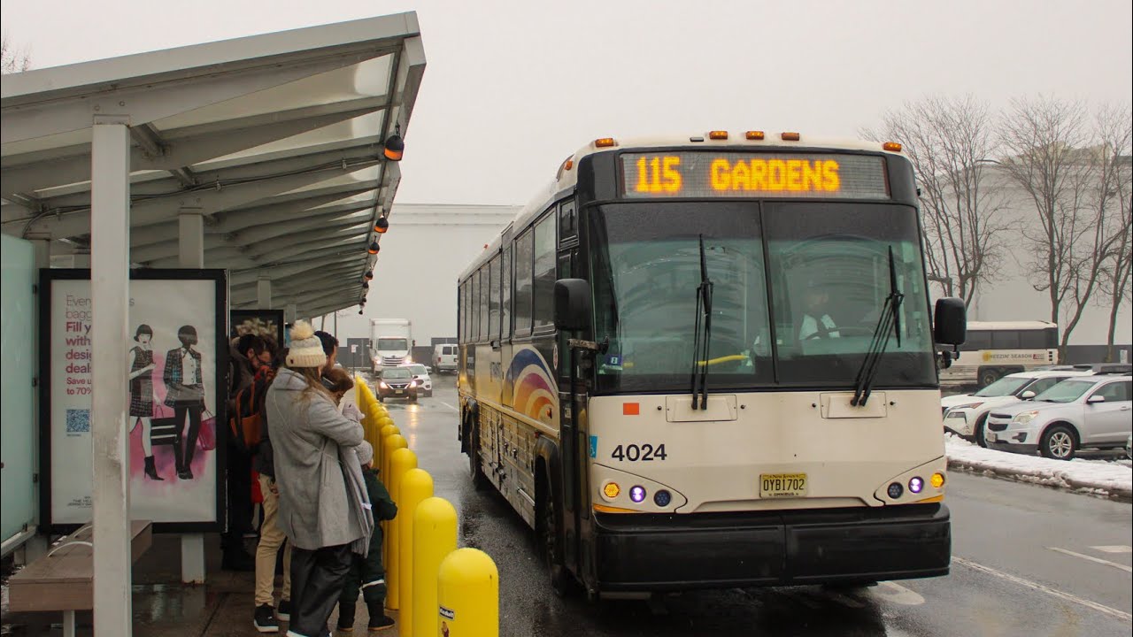 ᴴᴰ⁶⁰ Front POV: NJT Route 115 Rahway to New York via Jersey Gardens onboard a 2015 MCI D4500CTH