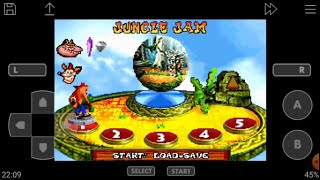 Crash Bandicoot : The Huge Adventure mobile | gameboy advance emulator | gba