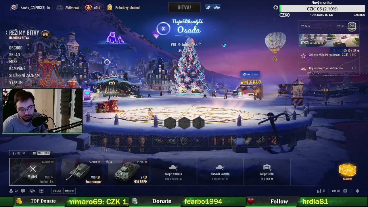 [CZ / SK]cesta Inden-Pz. VIII  na Leopard 1 X  četa s Followers a Nábor do klanu (2)