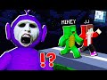 Why Creepy SLENDYTUBBIES Titan ATTACK MIKEY and JJ at 3:00am ? - in Minecraft Maizen