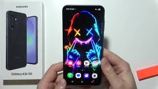 Samsung A36 5G: How to Insert SIM Card