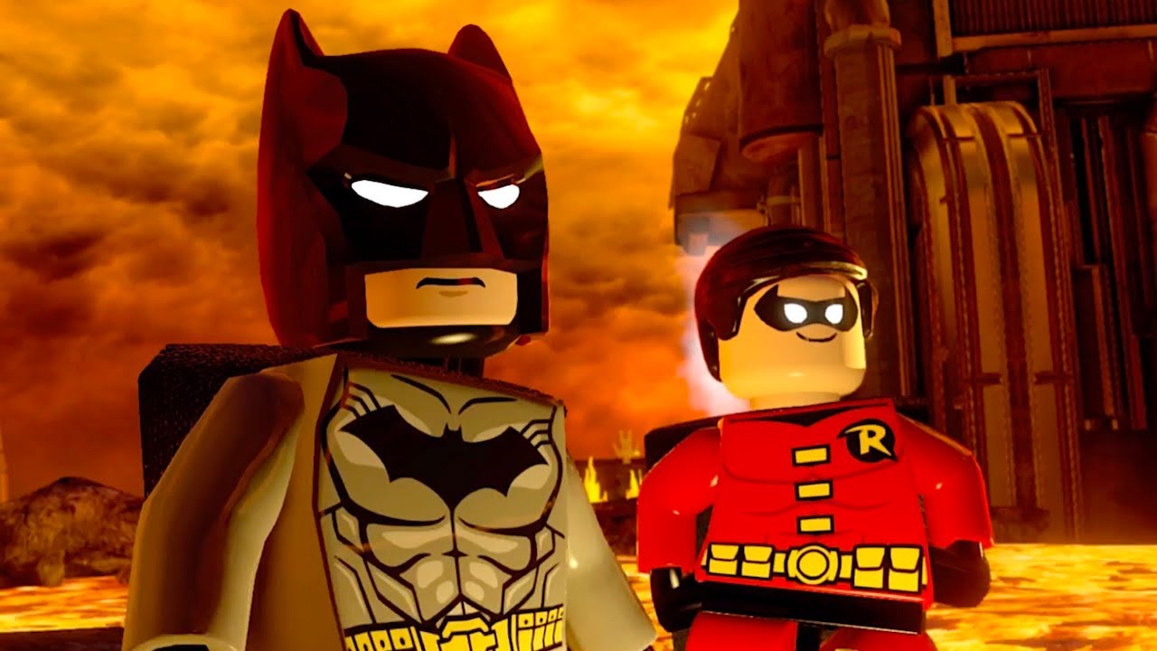 Batman & Robin Volcano Lava Rescue - LEGO Batman 3