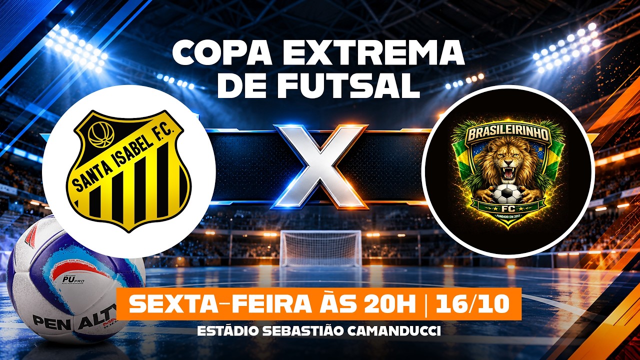 Brasileirinho x Santa Isabel Futsal