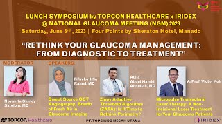 LUNCH SYMPOSIUM by TOPCON HEALTHCARE x IRIDEX @ NATIONAL GLAUCOMA MEETING (NGM) 2023