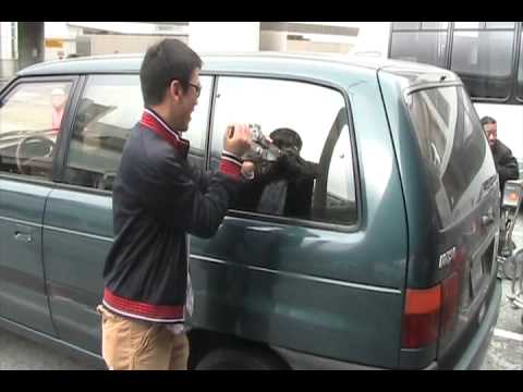 Super Guy Breaking Car Window You Super Guy Breaking Car Window