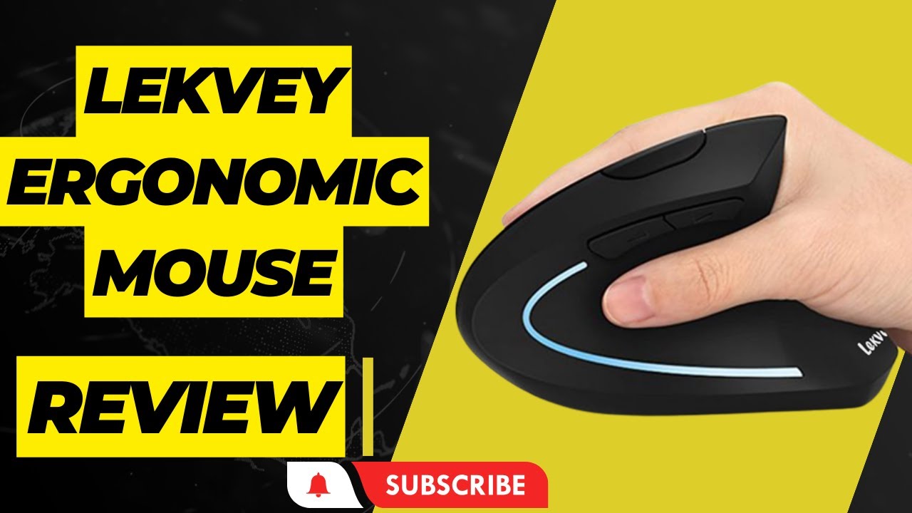 Lekvey Ergonomic Mouse, Vertical Wireless Mouse: Comfortable Control in Your Hand